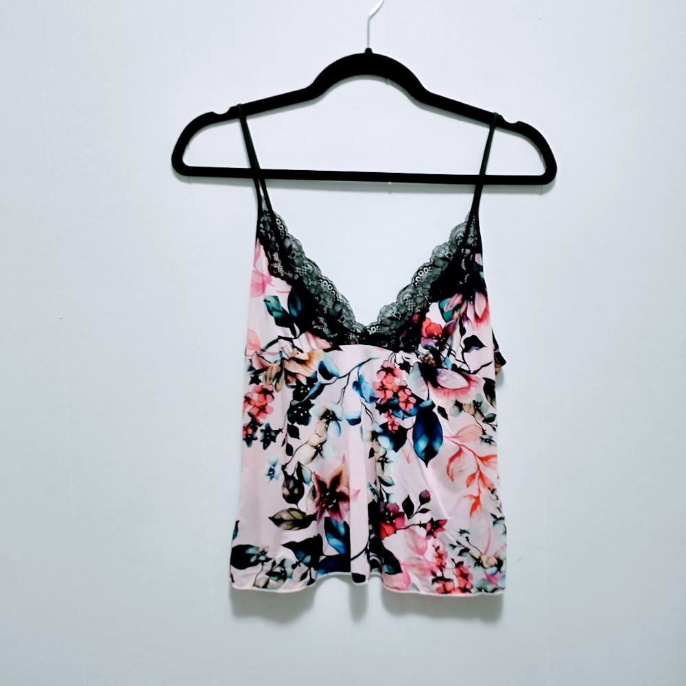 Y2k style floral Cami